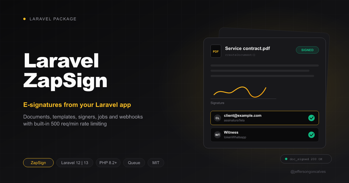 Laravel ZapSign