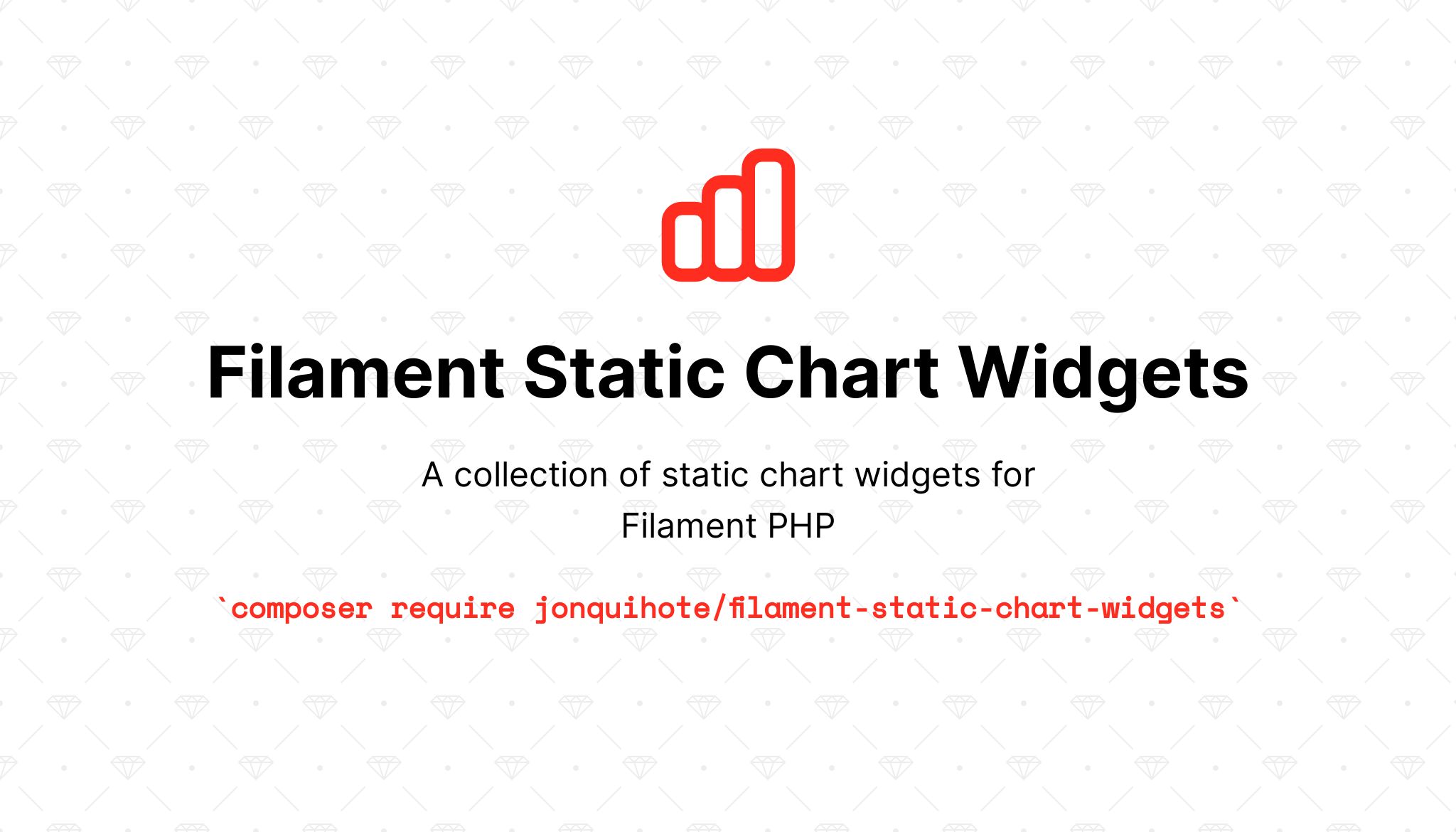 Filament Static Chart Widgets Cover Art
