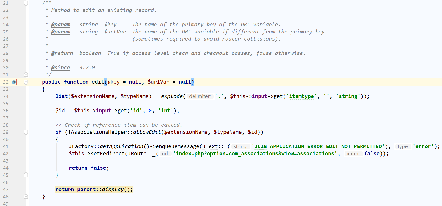 Code hinting, type checks and deprecated warnings? Check!