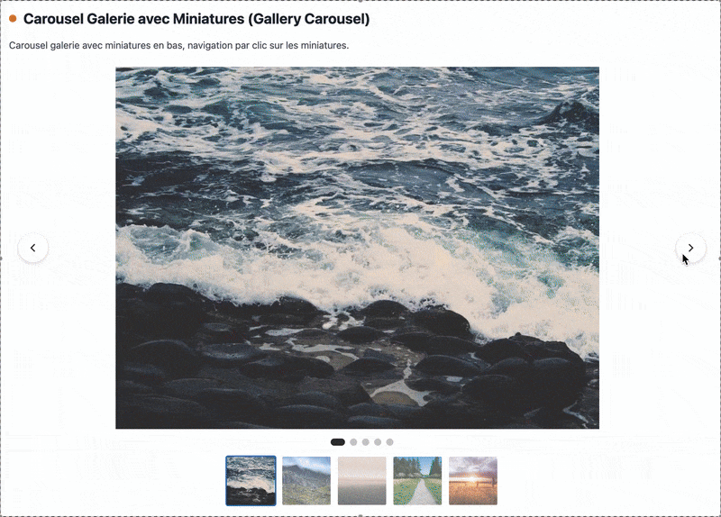 Gallery Carousel Demo