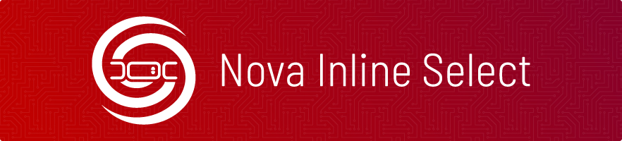 Nova Inline Select banner