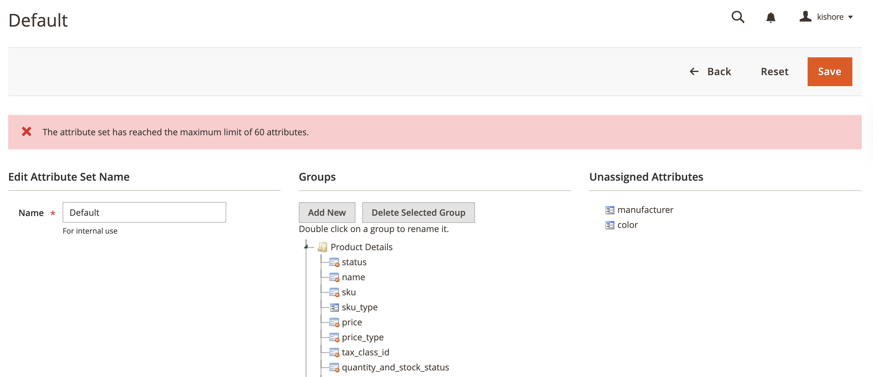 Admin Panel Screenshot