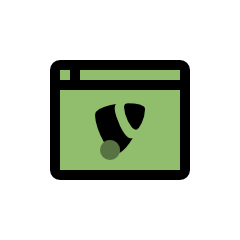 Backend Logo Icon