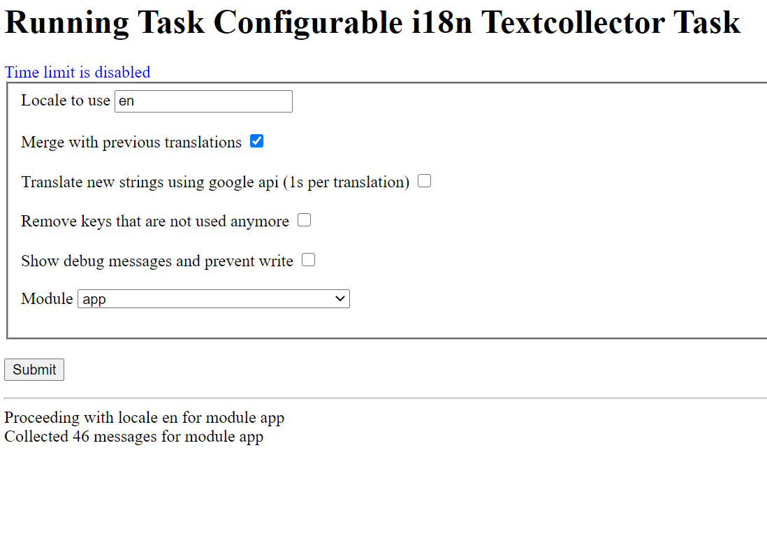 ConfigurableI18nTextCollectorTask
