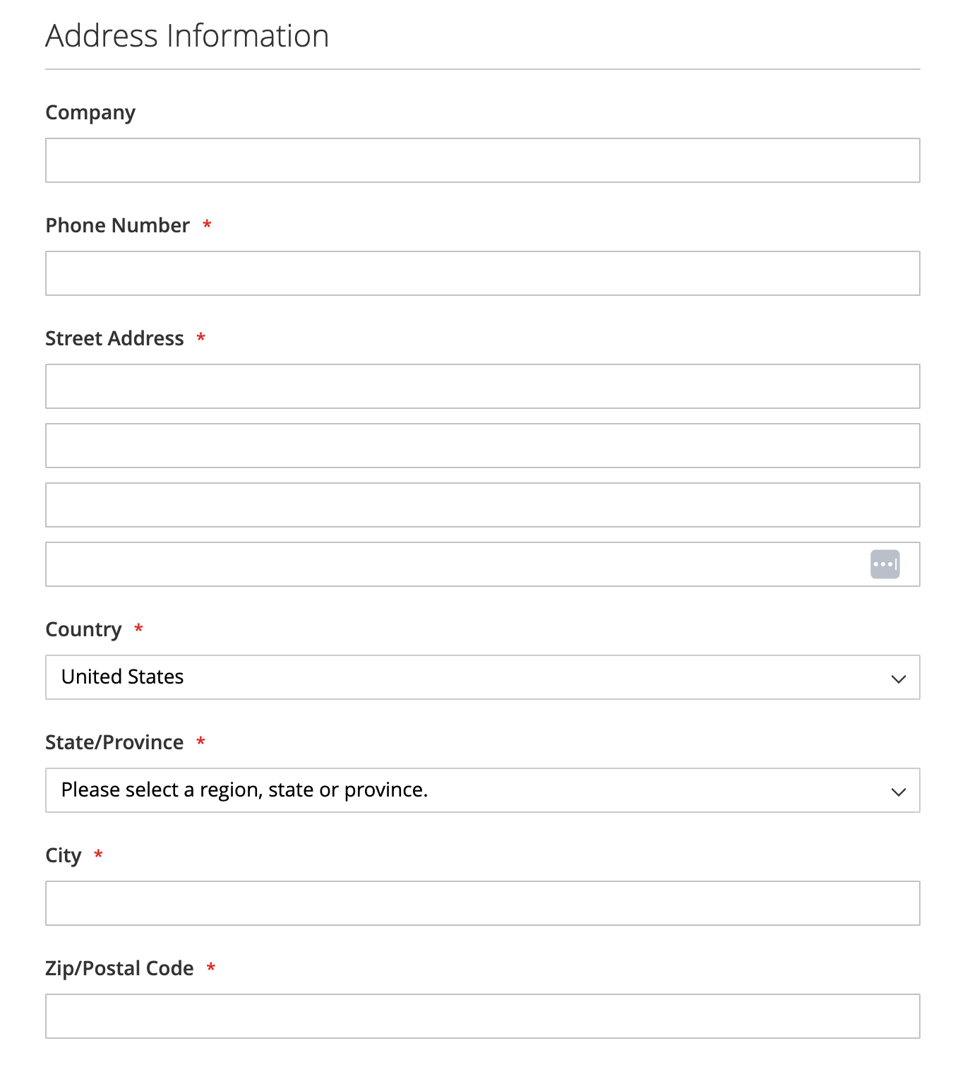 Customer Registration