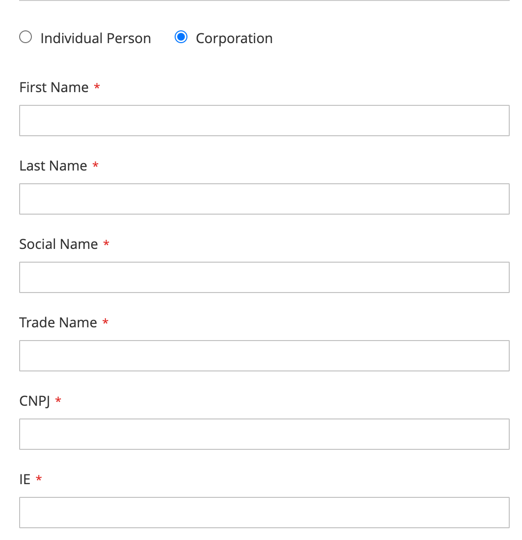 Customer Registration