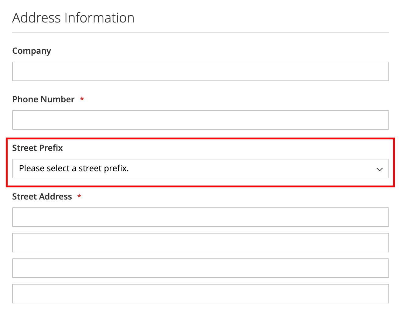 Customer Registration