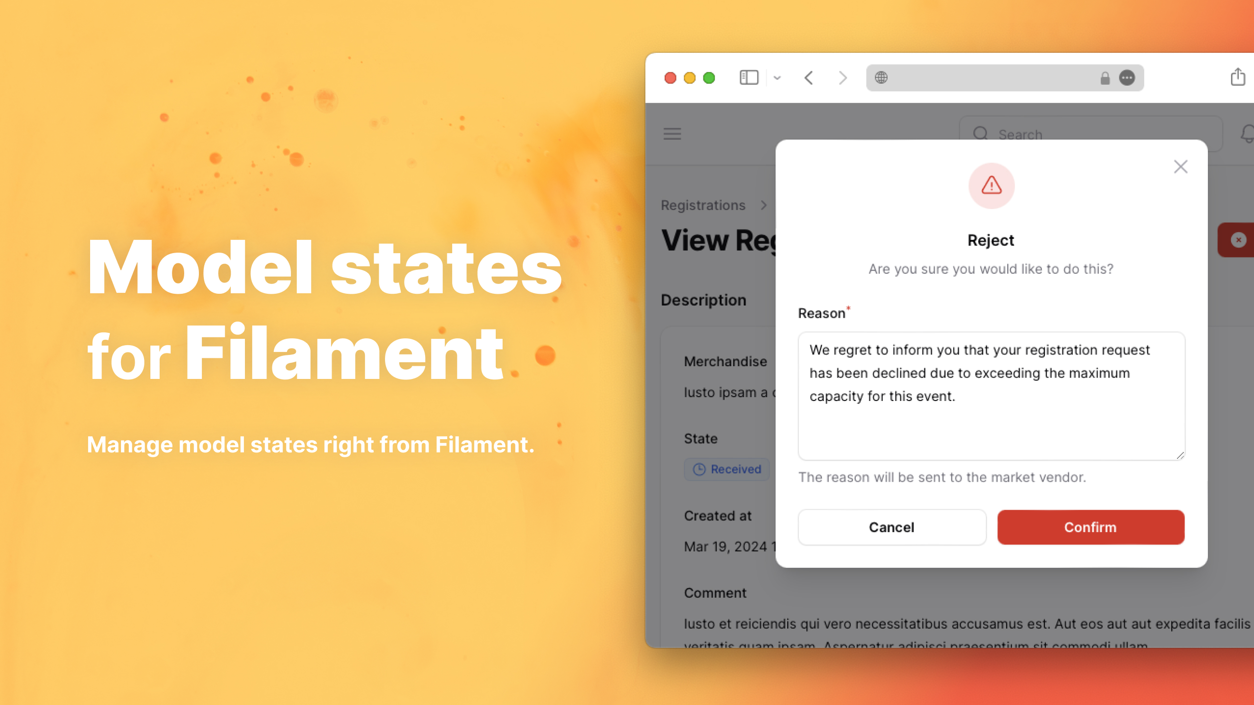 Model States for Filament