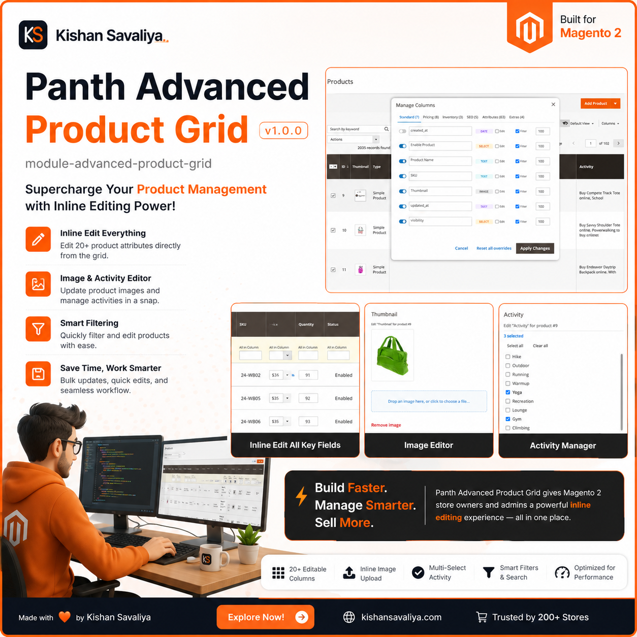 Panth Advanced Product Grid for Magento 2