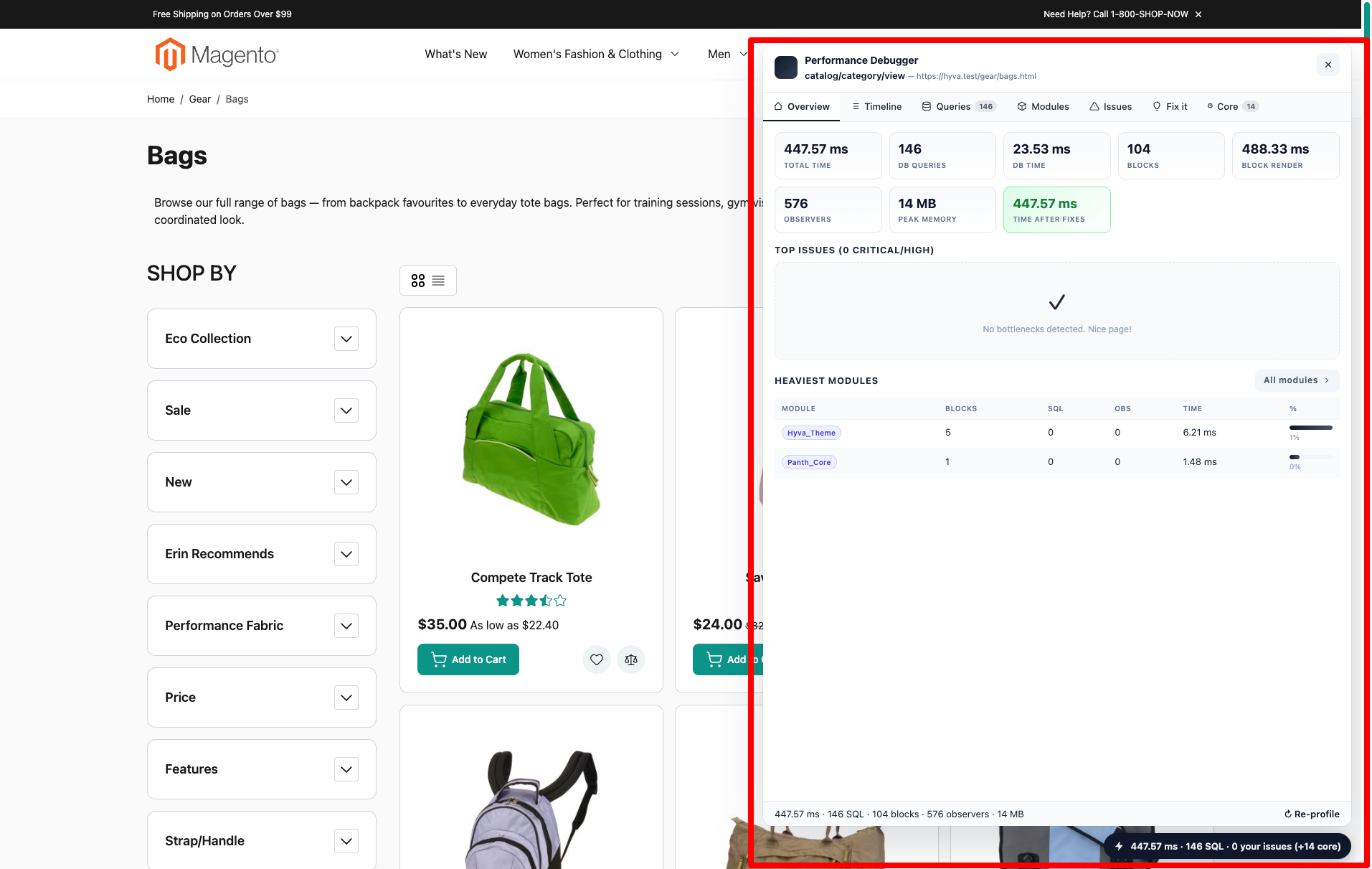 Toolbar Overview