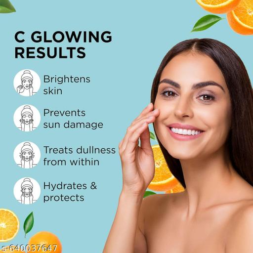 Beauty Glazed Professional 10% Vitamin C Face Serum With Power of 1% Alpha Arbutin, Vita-E,  | Advance Skin Brightening Formula for Glowing Skin | Uneven Skin Tone | Non Irritating | 30 ml - MC-FASHIONS.COM