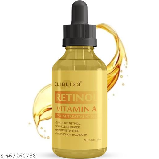 Retinol Vitamin A Facial Treatment Serum for Wrinkle Reduction, Smooth Texture, Hydration Support & Even-Looking Skin Tone – Night Repair Anti-Aging Formula – 30ml - MC-FASHIONS.COM