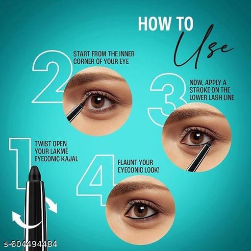 Best Pops Kajal for girls and women- Rich Pigment, Smooth Finish, All-Day Wear"'"Intense Black Kajal" - MC-FASHIONS.COM
