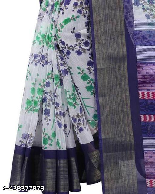 Trending cotton sarees with blouse 399 - MC-FASHIONS.COM
