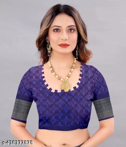 Trending cotton sarees with blouse 399 - MC-FASHIONS.COM