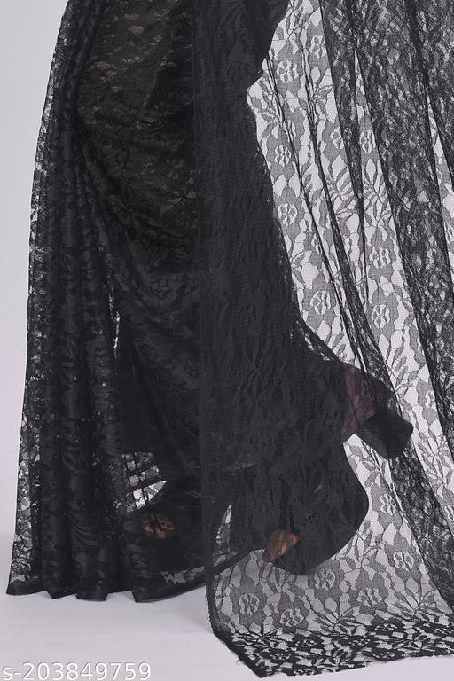 Net Flower Saree - MC-FASHIONS.COM