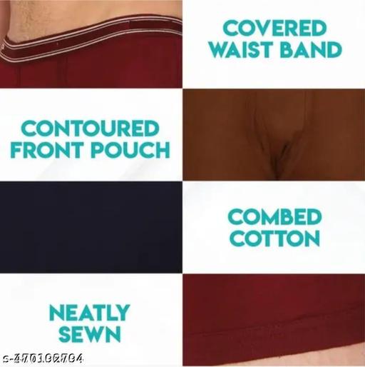  Men's Cotton Underwear/Brief/Trunks Combo (Pack of 3) - MC-FASHIONS.COM