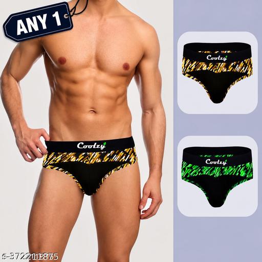 New Men's Stylish Combed Soft Touch Printed Innerwear Pack of 2  - MC-FASHIONS.COM