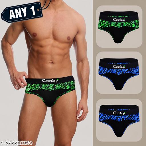 New Men's Stylish Combed Soft Touch Printed Innerwear Pack of 1  - MC-FASHIONS.COM