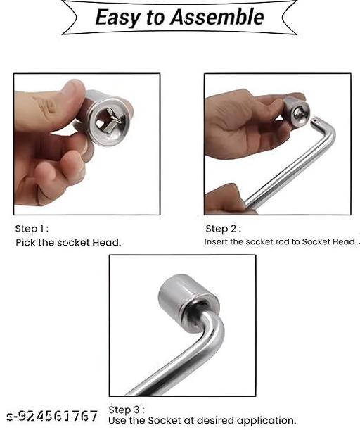 10-Pieces Hex Socket Wrench Spanner Tool Goti Set for Automobiles/Bike/Car Repair Tool Kit Socket Set (Pack of 10) - MC-FASHIONS.COM
