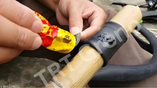 Heavy Duty Bicycle Puncture Repair Kit | 20 Rubber Patches, Tyre Levers, Solution and Emery Paper - MC-FASHIONS.COM