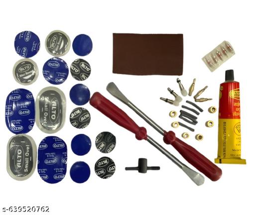 Bicycle Cycle Full Puncture Repair kit Portable 44 Pieces Inbox - MC-FASHIONS.COM