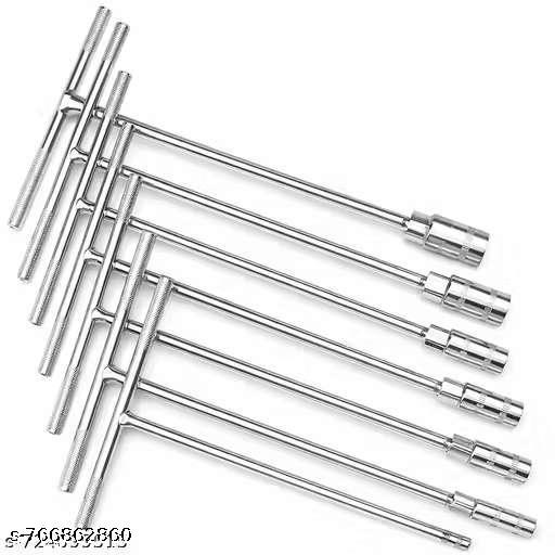  7Pcs Hex T-Socket T Spanner Set for Automobiles/Bike/Car Repair Tools Kit Socket Set (7mm to 14mm)(Pack of 7) - MC-FASHIONS.COM