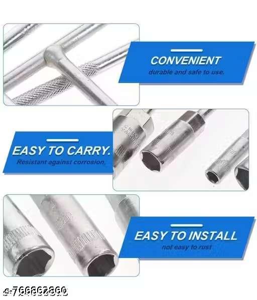  7Pcs Hex T-Socket T Spanner Set for Automobiles/Bike/Car Repair Tools Kit Socket Set (7mm to 14mm)(Pack of 7) - MC-FASHIONS.COM