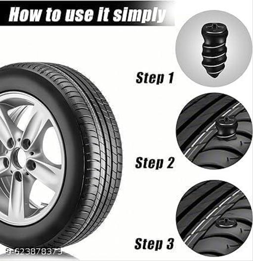  20 Pc's   Car Tire Repair Nails, Tyre Repair Rubber Capsule Kit, Self-Service Tire Repair Screws Nail, Quick Puncture Repair Tools for Car, Motorcycle, ATV, Truck - MC-FASHIONS.COM