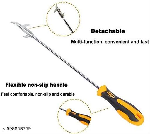 Car Tire Cleaning Tool Stone Removal Hook Ideal for Car Bike & Motorbike Tyres with Rubber Handle (1 Pc) - MC-FASHIONS.COM