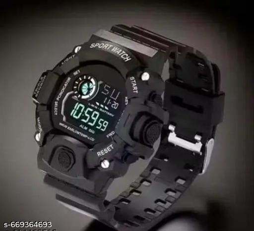 Digital Sports Waterproof Military Multifunction Stopwatch Countdown Date Alarm Watch for Men's Kids Boys Watches for Men - MC-FASHIONS.COM