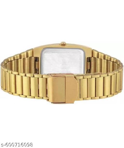 Golden classy chain watch  - MC-FASHIONS.COM