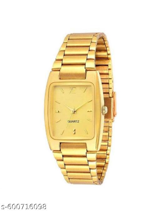 Golden classy chain watch  - MC-FASHIONS.COM