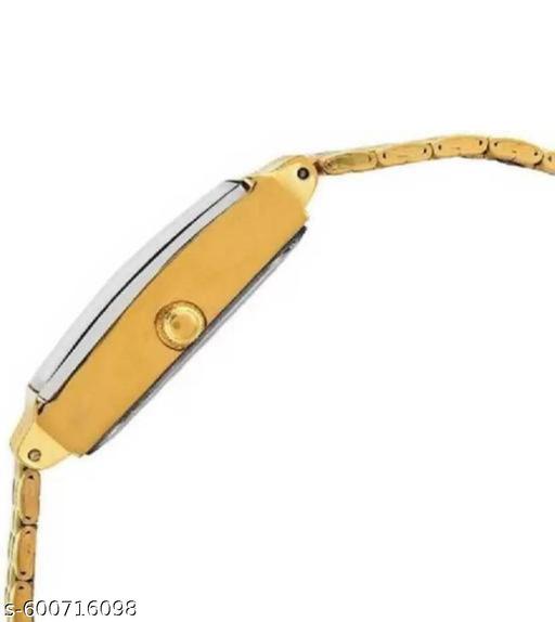 Golden classy chain watch  - MC-FASHIONS.COM