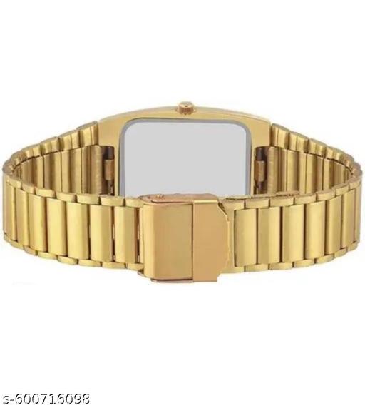 Golden classy chain watch  - MC-FASHIONS.COM