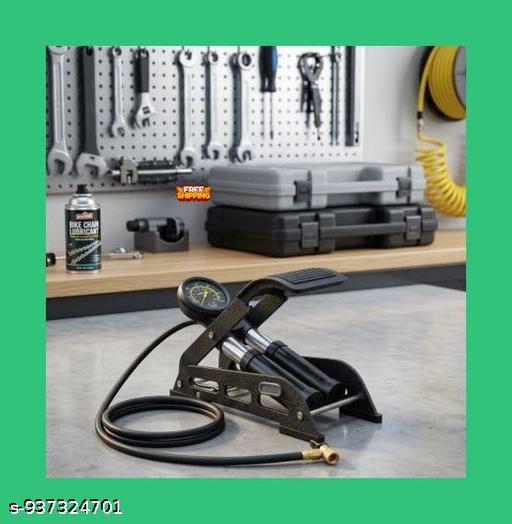 Air Flow HONOR air pump for car, heavy duty air pump, double cylinder air pump, air pump for motorcycle, car air pump, tyre air pump Heavy-Duty Dual Barrel Foot Air Pump - High Pressure - MC-FASHIONS.COM