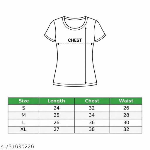Women's Stylish Cotton Round Neck Tshirts 100% Cotton Regular fit For Women And Girls  - MC-FASHIONS.COM