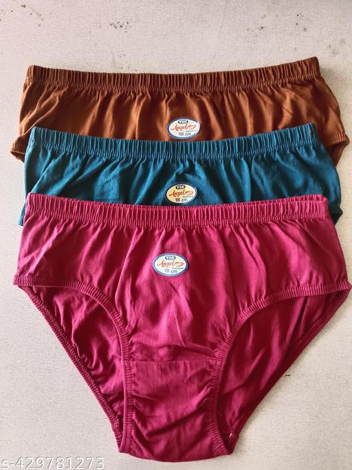 women panty 3 pics set women Bikini multicolour cotton (pack of 3) - MC-FASHIONS.COM