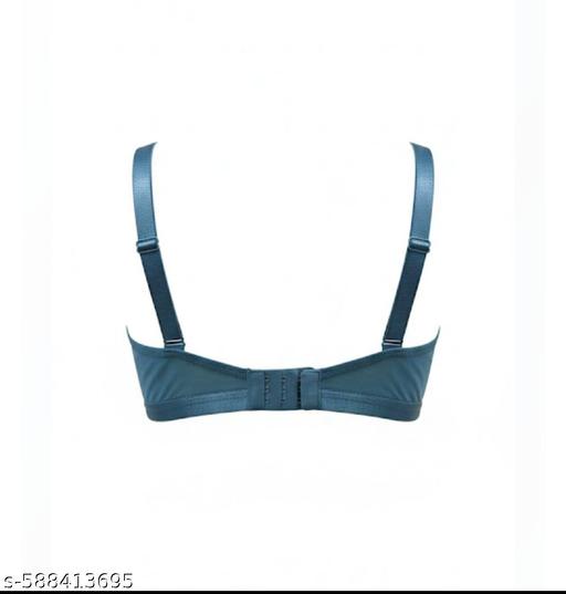Women Cotton Blend Non Padded Wire Free Full Coverage T-Shirt Bra Seamless Daily Wear Bra Multicolor Pack of 3 (30-40) - MC-FASHIONS.COM