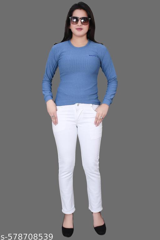 WHITE COOL DENIM JEANS (PACK OF 1) - MC-FASHIONS.COM