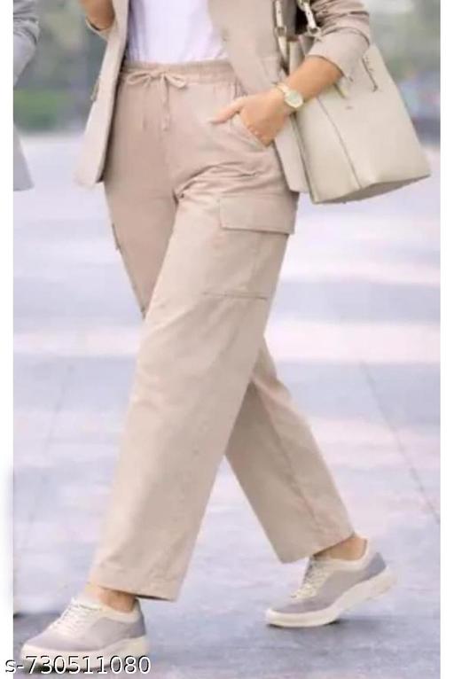 SRG Outfits Styligh with 4 pocket Cargo for Women and Girls - MC-FASHIONS.COM