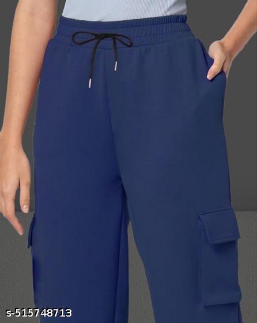 CRN#Woman-4Pocket Cargo Pants - MC-FASHIONS.COM
