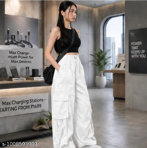 cargo pants womens for girls bottom Trouser for women ns cargo jogers stylish pants - MC-FASHIONS.COM