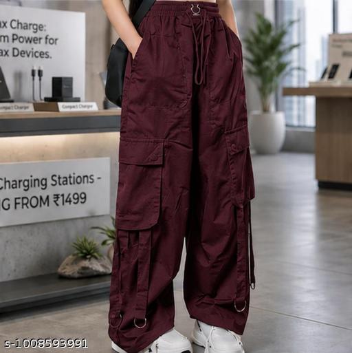 cargo pants womens for girls bottom Trouser for women ns cargo jogers stylish pants - MC-FASHIONS.COM