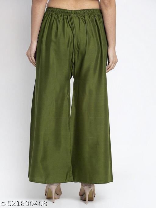 Gorgeous Feminine Women Palazzos - MC-FASHIONS.COM
