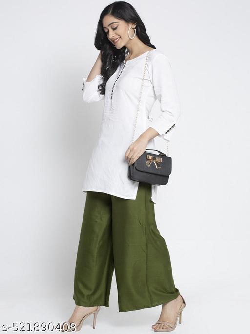 Gorgeous Feminine Women Palazzos - MC-FASHIONS.COM