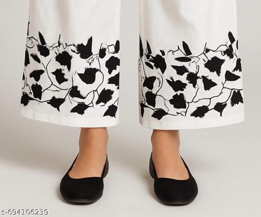 Girls Cute trendy Fashionable Stylish Full Length Palazzo Set For Women - MC-FASHIONS.COM