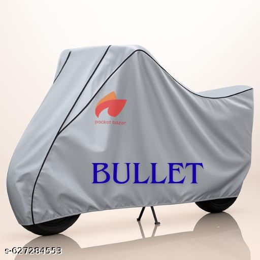 Royal Enfield Bullet bike Cover–Rain Protection/Dust Protection /BirdPop Protection /UVRay Protection 100% | Perfect Fit On Bullet Full Body Cover | Expend Your Bike Life With Premium Cover | - MC-FASHIONS.COM