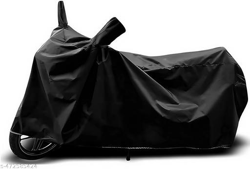 BBC Presents 100% Waterproof, Dirt & Dust Proof Bike/Scooty/Motorcycle Cover For Premium Bike with Premium Polyester Fabric (Black) also Suitable for all 125 CC Bikes & Scooty and upto 150cc Pack Of 1 | Specially Designed For ROYAL ENFIELD BULLET 350CC - MC-FASHIONS.COM