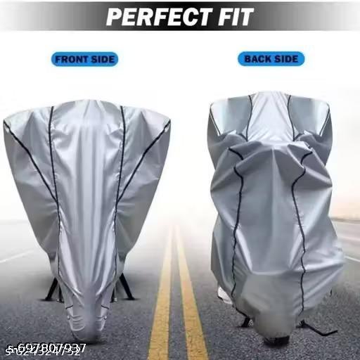 Vehicle Cover [Black Piping] _:- Especially Designed for {Royal Enfield Vullet 350} Are Water Resistant, UV Protection & Sun and Dust Protection of your Vehicle With Accurate Fitting Bike/Scooty Cover For Royal Enfield Vullet 350 Bike Cover - MC-FASHIONS.COM
